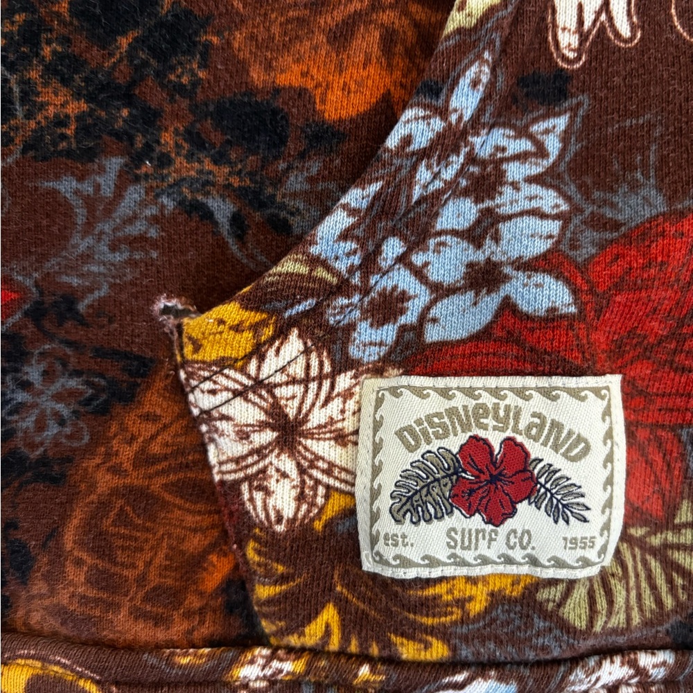 Disney Surf Co Floral Patterned Hoodie - Picture 4 of 6